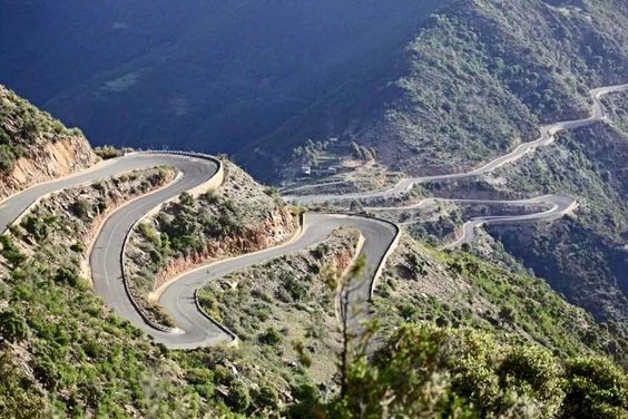 Eritrean Mountain Road