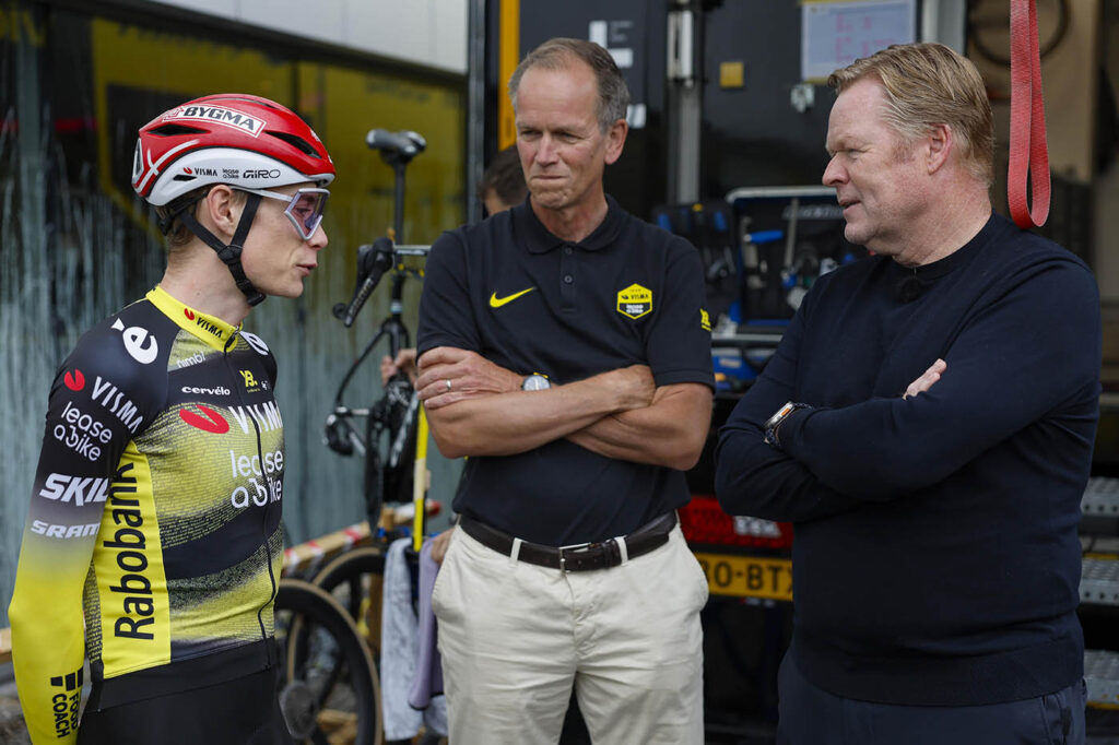 Het Leed Van De Wielerverslaggever Tijdens Wk-Zomers 1 Ronald Koeman, Richard Plugge En Jonas Vingegaard